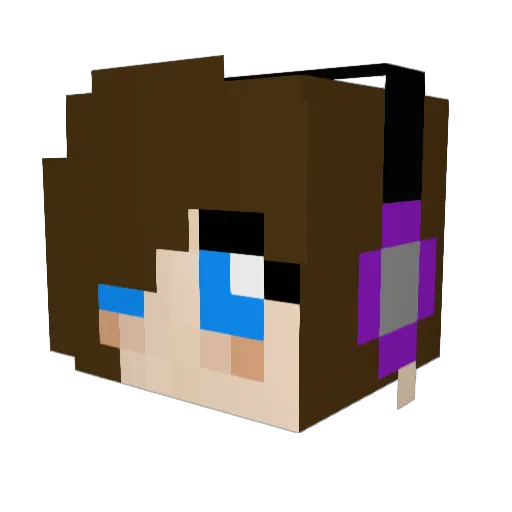 MadMax1979 Minecraft avatar head, 3D render
