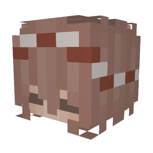 MadOnGames Minecraft avatar head, 3D render
