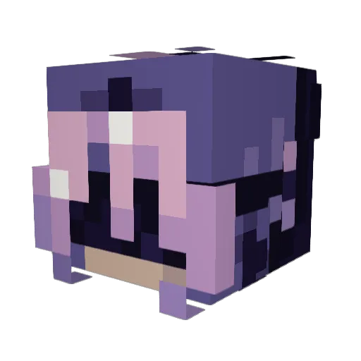 MadReaperXX Minecraft avatar head, 3D render