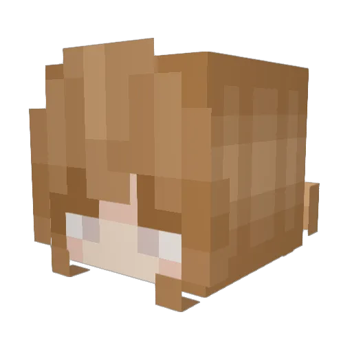 MadVant Minecraft avatar head, 3D render