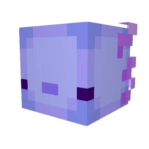 MadWeaZ Minecraft avatar head, 3D render