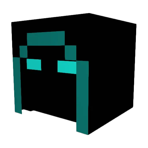 Mad_Alchemy Minecraft avatar head, 3D render