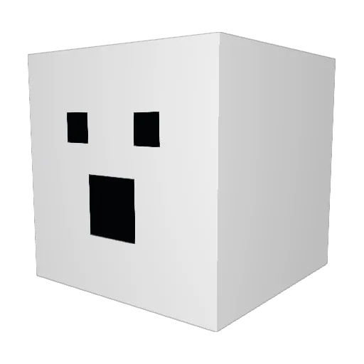 Mad_Jit Minecraft avatar head, 3D render