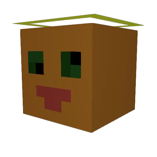 Madagaskar55 Minecraft avatar head, 3D render
