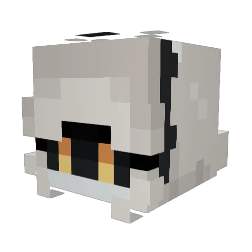 MadalinEarthPon Minecraft avatar head, 3D render