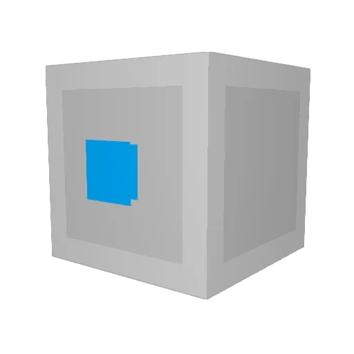 MadamPandora Minecraft avatar head, 3D render