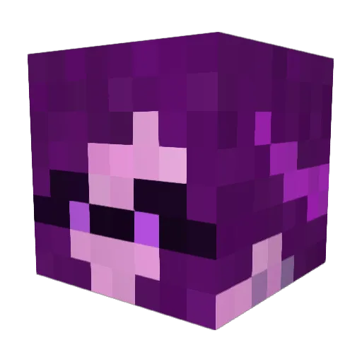 MadamaMatron Minecraft avatar head, 3D render