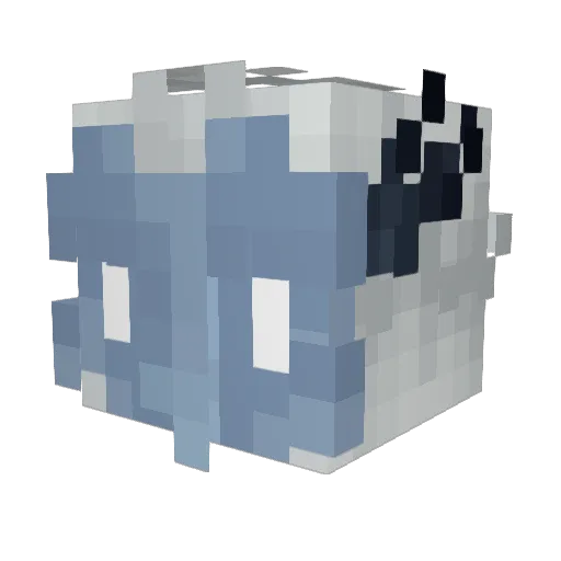 Madame_Arcane Minecraft avatar head, 3D render