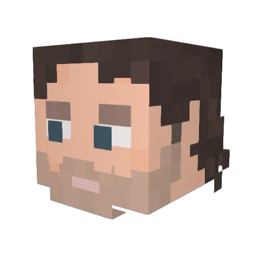 Madatchu4903 Minecraft avatar head, 3D render