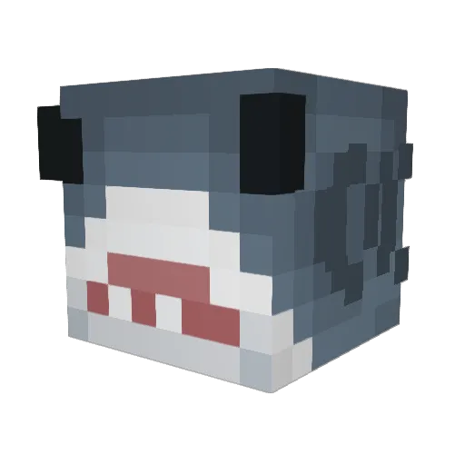 MaddenDST Minecraft avatar head, 3D render