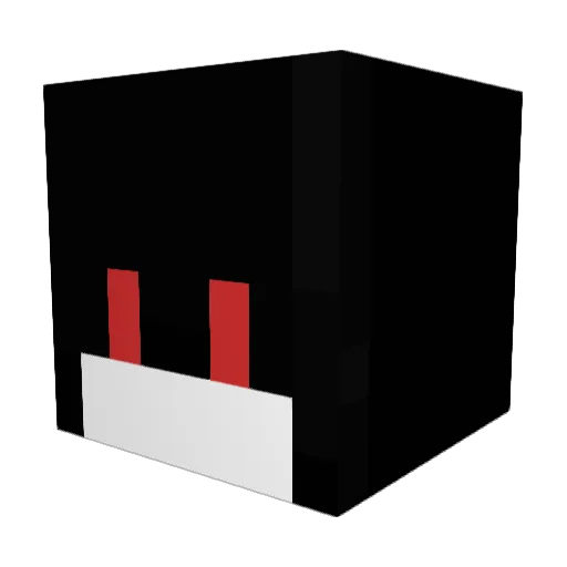 MaddesMc Minecraft avatar head, 3D render