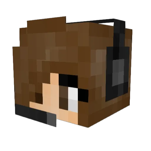 Maddie_Williams Minecraft avatar head, 3D render