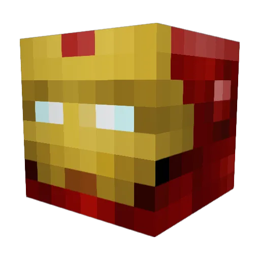 Maddiecat057 Minecraft avatar head, 3D render