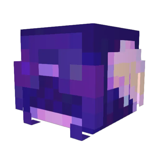 Maddiemau Minecraft avatar head, 3D render