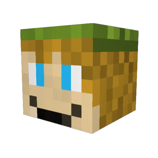 Maddin33 Minecraft avatar head, 3D render