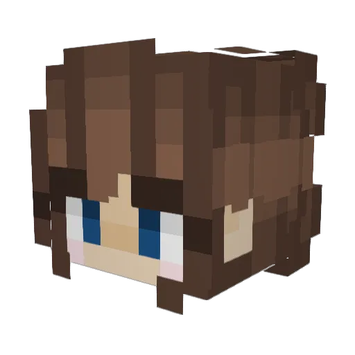 Maddogg___ Minecraft avatar head, 3D render