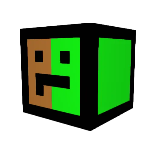 Maddoo Minecraft avatar head, 3D render