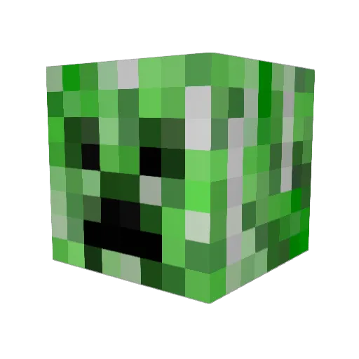 Maddox715 Minecraft avatar head, 3D render