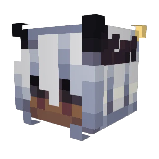 Maddu013 Minecraft avatar head, 3D render