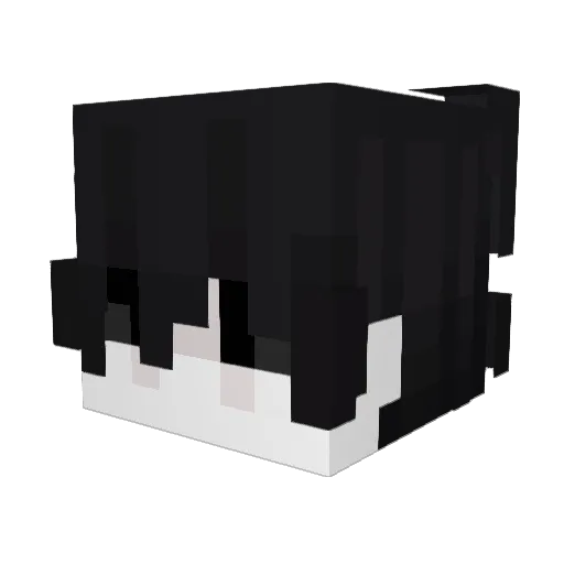 MadeInParis__ Minecraft avatar head, 3D render
