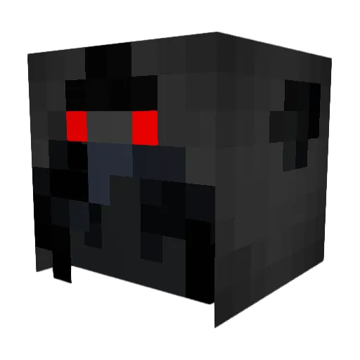 MadeOfWires Minecraft avatar head, 3D render