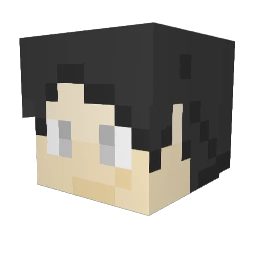 Made_In_Heavens Minecraft avatar head, 3D render
