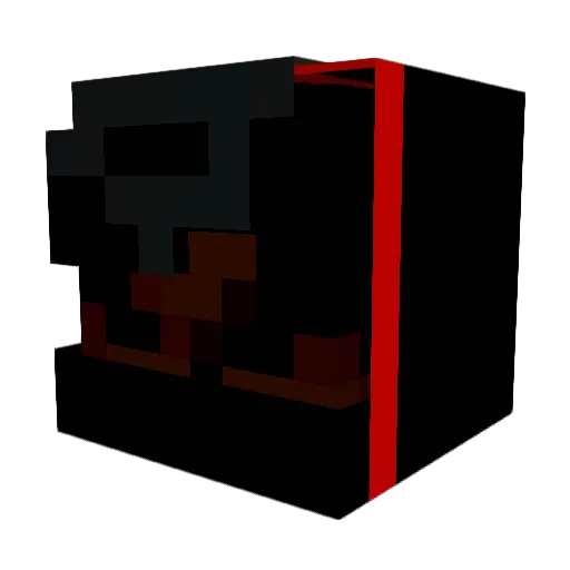 MadesokWRLD Minecraft avatar head, 3D render