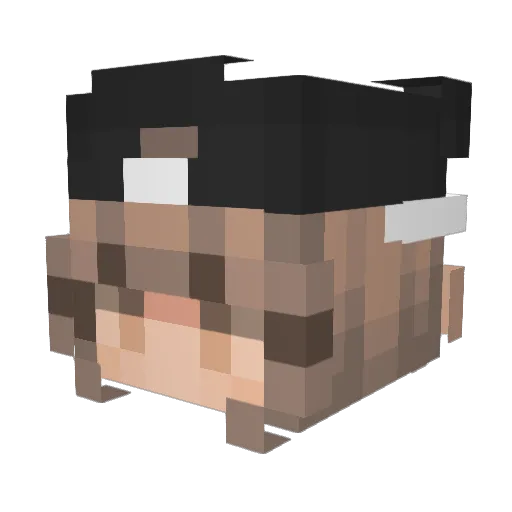 Madi_ohhi Minecraft avatar head, 3D render