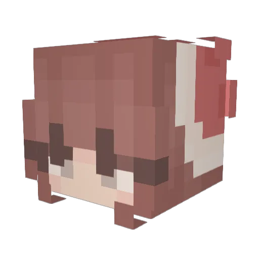 Madison2203 Minecraft avatar head, 3D render