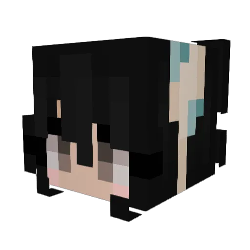 Minecraft-Avatar von Madisonm27: Kopf als 3D-Render