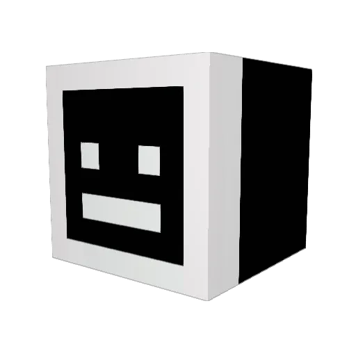 Maditheminer Minecraft avatar head, 3D render