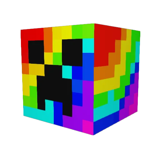 Madjack__2000 Minecraft avatar head, 3D render