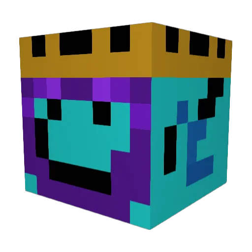 Madmattz Minecraft avatar head, 3D render