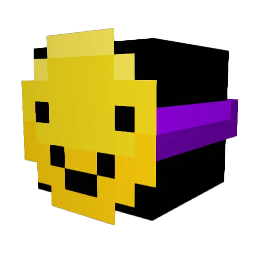 MadnesS_345 Minecraft avatar head, 3D render