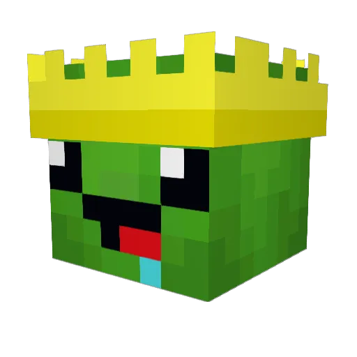 MadoxTheGreat Minecraft avatar head, 3D render