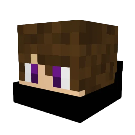MadsenDK22 Minecraft avatar head, 3D render