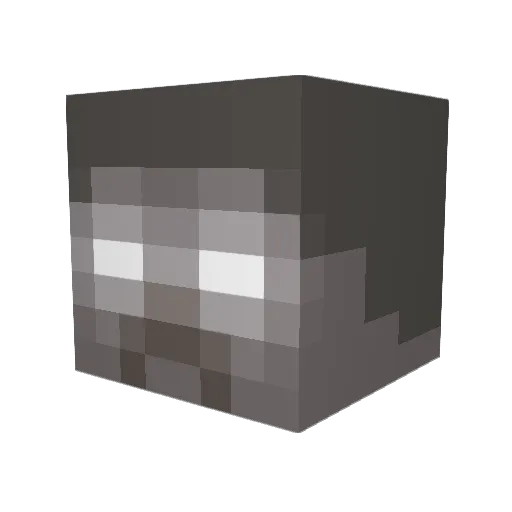 Madshag Minecraft avatar head, 3D render