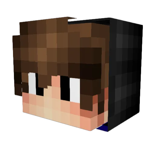 Madsquirrel94 Minecraft avatar head, 3D render