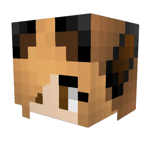 Madstar001 Minecraft avatar head, 3D render