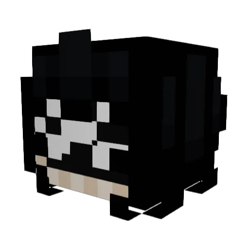 MaeBea4Ever Minecraft avatar head, 3D render