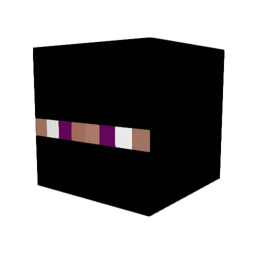 MaegenP Minecraft avatar head, 3D render