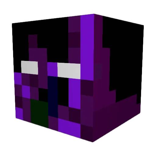 Maelstrom1521 Minecraft avatar head, 3D render