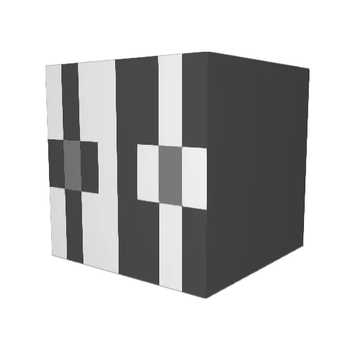 Maelstrom_MC Minecraft avatar head, 3D render