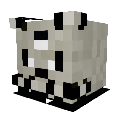 Maeseam Minecraft avatar head, 3D render