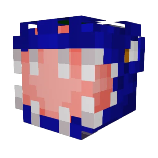 Maester_Dante Minecraft avatar head, 3D render