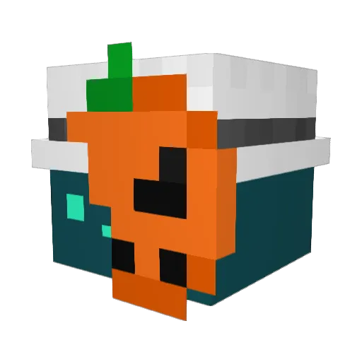MaestroFett Minecraft avatar head, 3D render