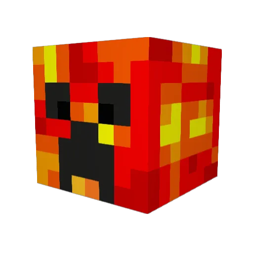 Maexx003 Minecraft avatar head, 3D render