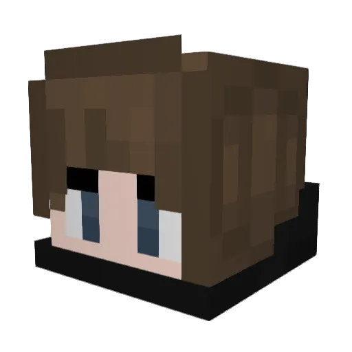 Mafia_Jz Minecraft avatar head, 3D render