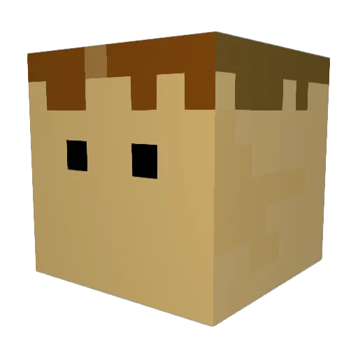 Maflas4 Minecraft avatar head, 3D render