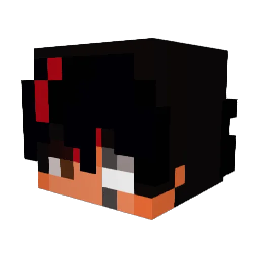 MagCo09 Minecraft avatar head, 3D render